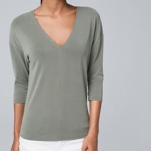 WHBM Sandwashed Dolman Tee